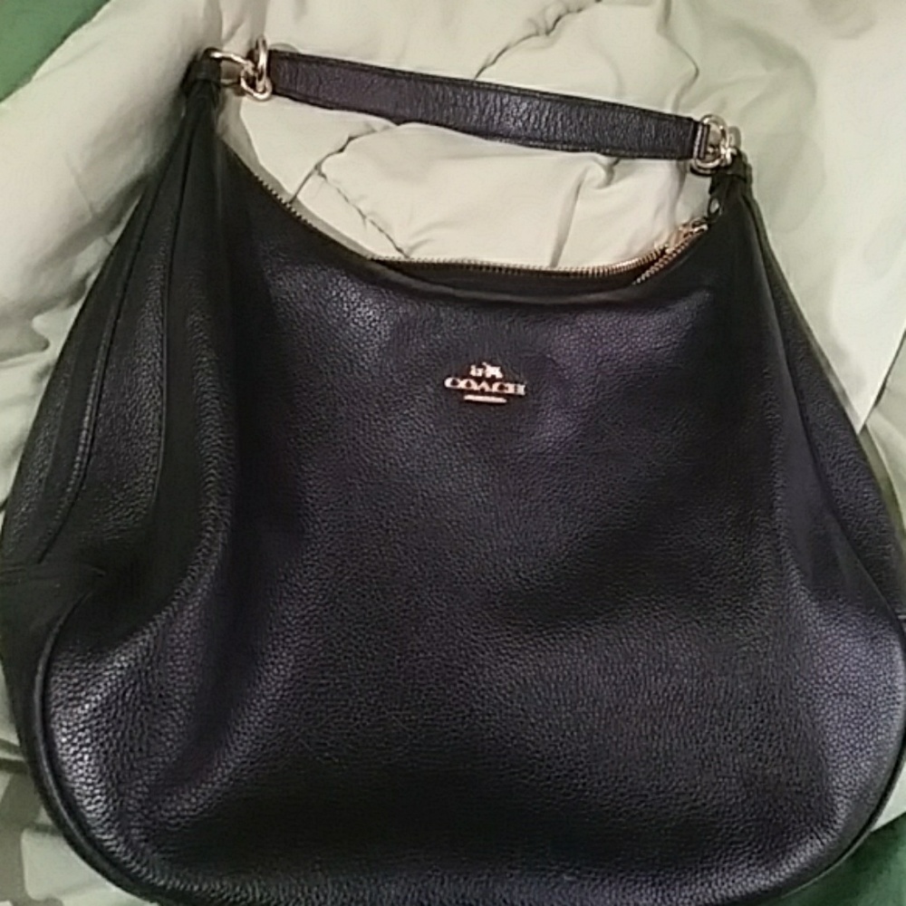 Black coach bag